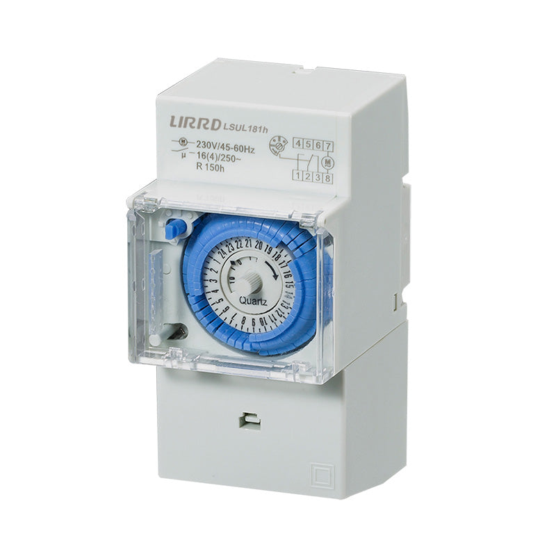 Mechanical 24 Hours Timer Switch DC 12V 30 Minutes Interval 48